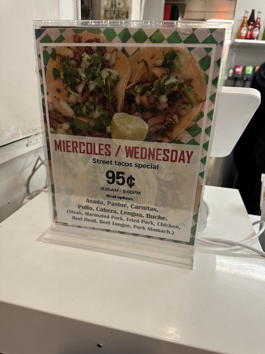 Taco Mich & Bar #1 Menu - Image 4